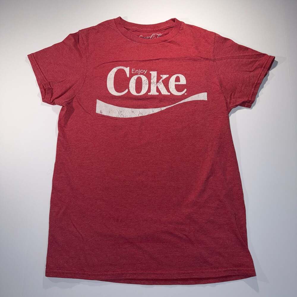 Coca-Cola Enjoy Coke Red Graphic Short Sleeve T-Shirt